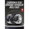 Akıllı Saat Uyku ve Sağlık Takibi NFC Uyumlu Bluetoooth Bağlantılı Android İOS Uyumlu