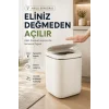 Akıllı Sensörlü 20 Litre Çöp Kovası Sessiz Kapaklı Modern Hijyenik Ev Tipi Çöp Kutusu