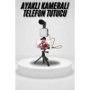 Akıllı Telefon Vlog Kiti Tripod Mini Mikrofonlu Telefon Tutucu