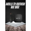 Akıllı TV kutusu Mx Box Android 7.1 TV kutusu 2.4G Wifi