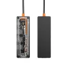 ALLY 5in1 Type-c To USB3.0 + USB2.0 *2 + Type-c PD 100W + HDMI Çoğaltıcı Transparan Hub-(5775)