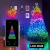 ALLY 5MT 50 LED RGB Bluetooth Telefonla Kontrol Edilen Usb Led Lamba İos-Android-(5775)