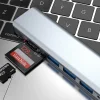 Ally 7in1 USB 3.1 HDMI 4K 30HZ 2K 1080P Type-C HUB Adaptör Dönüştürücü-(5775)