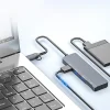 ALLY ADS-309D 4 Portlu USB+Type-C USB 3.0 Çoklayıcı Data HUB Adaptör-(5775)