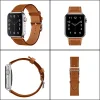 Ally Apple Watch 7-8 41mm 6-5-4 40mm Single Coil Deri Kayış Kordon 3-2-1 38mm-(5775)