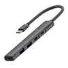 Ally HB01 5In1 Type C Dönüştürücü  Adaptör Hub Çoklayıcı-(5775)