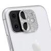 ALLY İPhone 11 Kamera Koruyucu Lens Diamond Taş İşlemeli-(5775)
