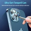 ALLY İPhone 12 Pro 6.1 3D Full Tempered Glass Cam Kamera Koruyucu-(5775)