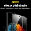 ALLY İPhone 12 Pro Max 6.7inç Full Glue Matte Tempered Cam  Ekran Koruyucu-(5775)