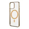 Ally iPhone 13 Pro 6.1inç Magsafe Uyumlu Renkli Kenar Silikon Kılıf-(5775)