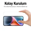 ALLY iPhone 14 Plus 6.7inç Tempered Kırılmaz Cam Ekran Koruyucu-(5775)