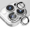 ALLY iPhone 14 Pro-14 Pro Max 3D Metal Çerçeveli Kamera Lens Koruyucu-(5775)