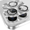 ALLY iPhone 15 Pro-15 Pro Max Metal Tempered Kamera Lens Koruyucu-(5775)