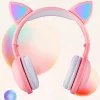 ALLY Kedi Kulak Kulaküstü Bluetooth 5.0 Kablosuz Kulaklık-(5775)
