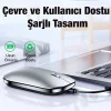 ALLY MC 502 Kablosuz 2.4 Bluetooth Mouse Type-C Şarjlı Premium-(5775)