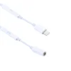 Ally Mh020 İPhone 14-13-12-11 Lighting 3.5mm Kulaklık Jakı Adaptörü-(5775)