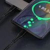 ALLY PD 100W 5A Hızlı Şarj Usb Type-C Kablo 1Metre Kevlar Kablo-(5775)