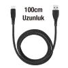 ALLY QC3.0 USB To Type-c Hızlı Şarj Kablosu-(5775)