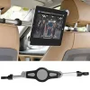 Ally Universal Araç Arka Koltuk Metal Tablet Telefon Tutucu-(5775)