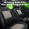 Ally Universal Bambu Araba Nefes Alabilen Koltuk Bel Minderi-(5775)