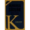 Almanca Türkçe Sözlük