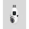 Ampul Tipi WiFi Kamera 2MP Lensli Full HD Görüntü ve Akıllı Hareket Algılama