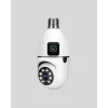 Ampul Tipi WiFi Kamera 2MP Lensli Full HD Görüntü ve Akıllı Hareket Algılama (Kopya)