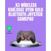 Android Uyumlu Gamepad X3 Game Stick Oyun Kolu Bluetooth Bağlantılı