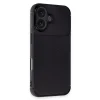 Apple İphone 16 Kılıf Auto Focus Karbon Kapak - Siyah