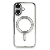 Apple İphone 16 Kılıf Kross Magneticsafe Kapak - Gümüş