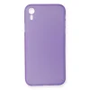 Apple İphone Xr Kılıf Pp Ultra İnce Kapak - Mor