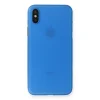 Apple İphone Xs Max Kılıf Pp Ultra İnce Kapak - Mavi
