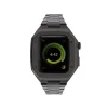 Apple Watch 44mm Metal Petek Kasalı Kordon (saat Değildir) - Siyah