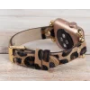 Apple Watch Uyumlu Deri Kordon 38-40-41mm GT LEO1N
