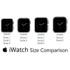 Apple Watch Uyumlu Deri Kordon 42-44-45mm RST1 Siyah