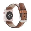 Apple Watch Uyumlu Deri Kordon 42-44-45mm RST2EF Taba