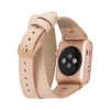 Apple Watch Uyumlu Deri Kordon 42-44-45mm Slim DT RT NU1