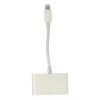 APR23 Iphone Otg 3in1 - Beyaz