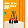 Araba Temizliği İçin 5 Parça Fırça Takımı