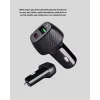 Araç İçi Bluetooth Müzik Kiti + Type-C PD Araç Şarjı Seti