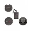 Araç İçin 12V 24V Güç Dönüştürücü 220V Priz ve USB Portlu