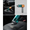 Araç İçin El Tipi Süpürge Güçlü Motor ve Uzun Pil Ömrü