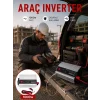 Araç Aküsünden Güvenli Elektrik Sağlayan 1000 Watt İnverter