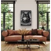 Asil Kurt Kanvas Tablo 70x100cm