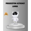 Astronot Galaksi Projeksiyon Lambası Bluetooth Bağlantılı ve Uzaktan Kontrollü