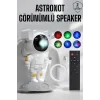 Astronot Görünümlü Projeksiyon Speaker Taşınabilir