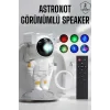 Astronot Görünümlü Projeksiyon Speaker Taşınabilir