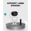 Astronot Şekilli Galaxy Projeksiyon Lambası Nebula Efektli Dekoratif Lamba