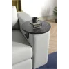 Ayarlanabilir Koltuk Sehpası Bendir Siyah