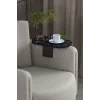 Ayarlanabilir Yan Sehpa Bendir Siyah